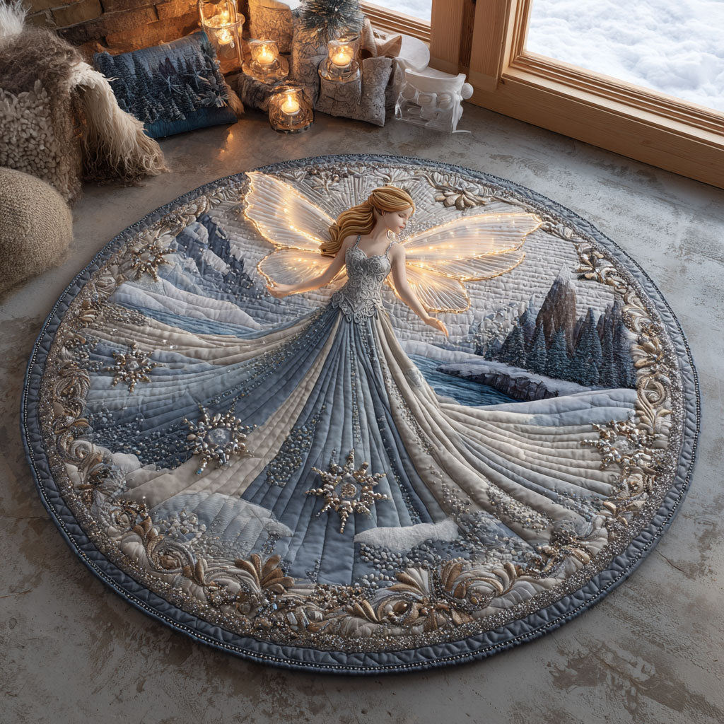 Frozen Fairy CW1610026CL Quilted Round Mat