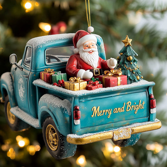 Cozy Santa WN2510007CL Christmas Ornament