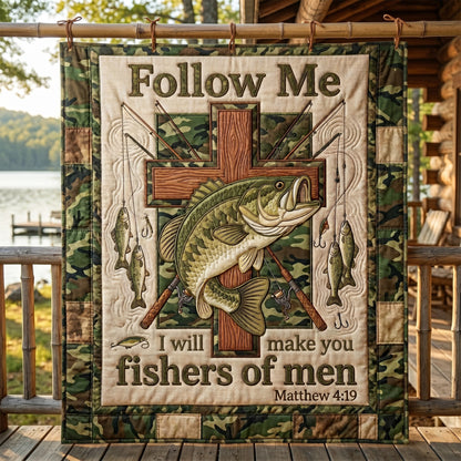 Fishers Of Men Camo XR2104006CL Quilt