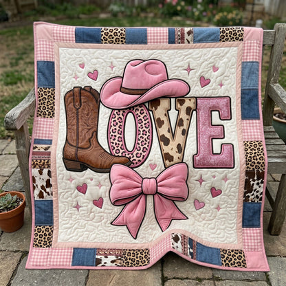 Western Pink Love WN0505028CL Quilt