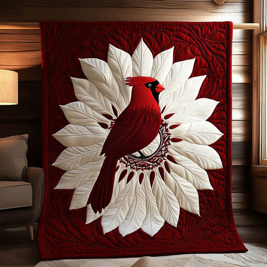 Crimson Harmony Cardinal KL0501019CL Quilt