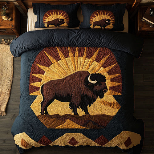 Prairie Crown Bison WN0901060CL Duvet Cover Set
