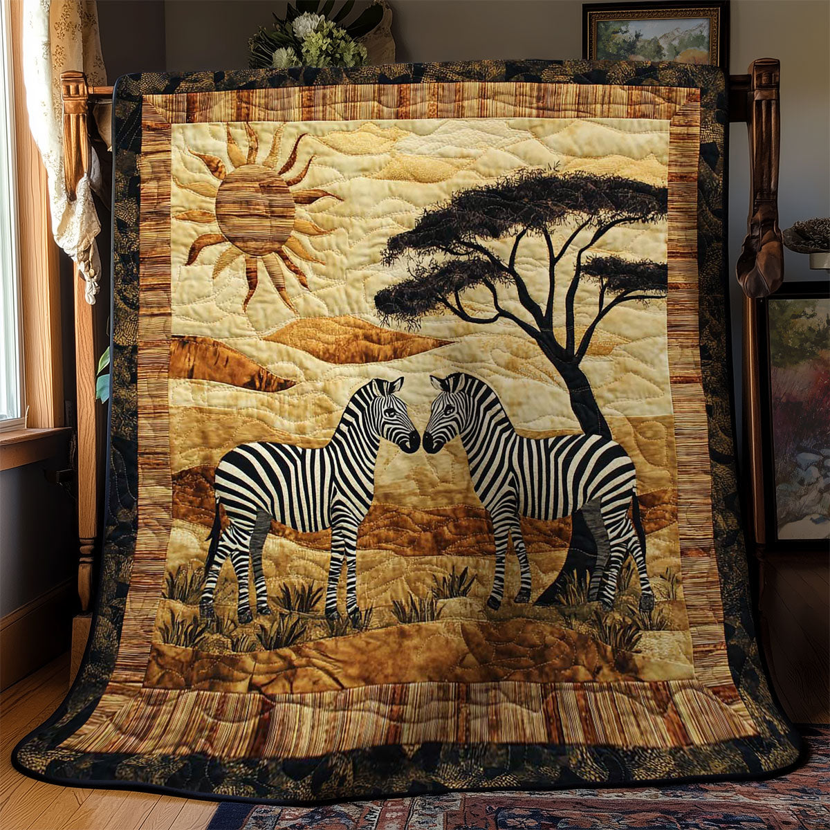 Savanna Zebra WN0403032CL Quilt