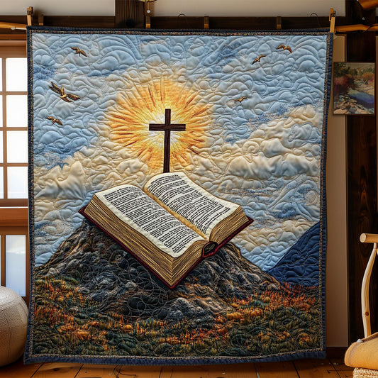 Christianity Bible Blessings WN0603018CL Quilt