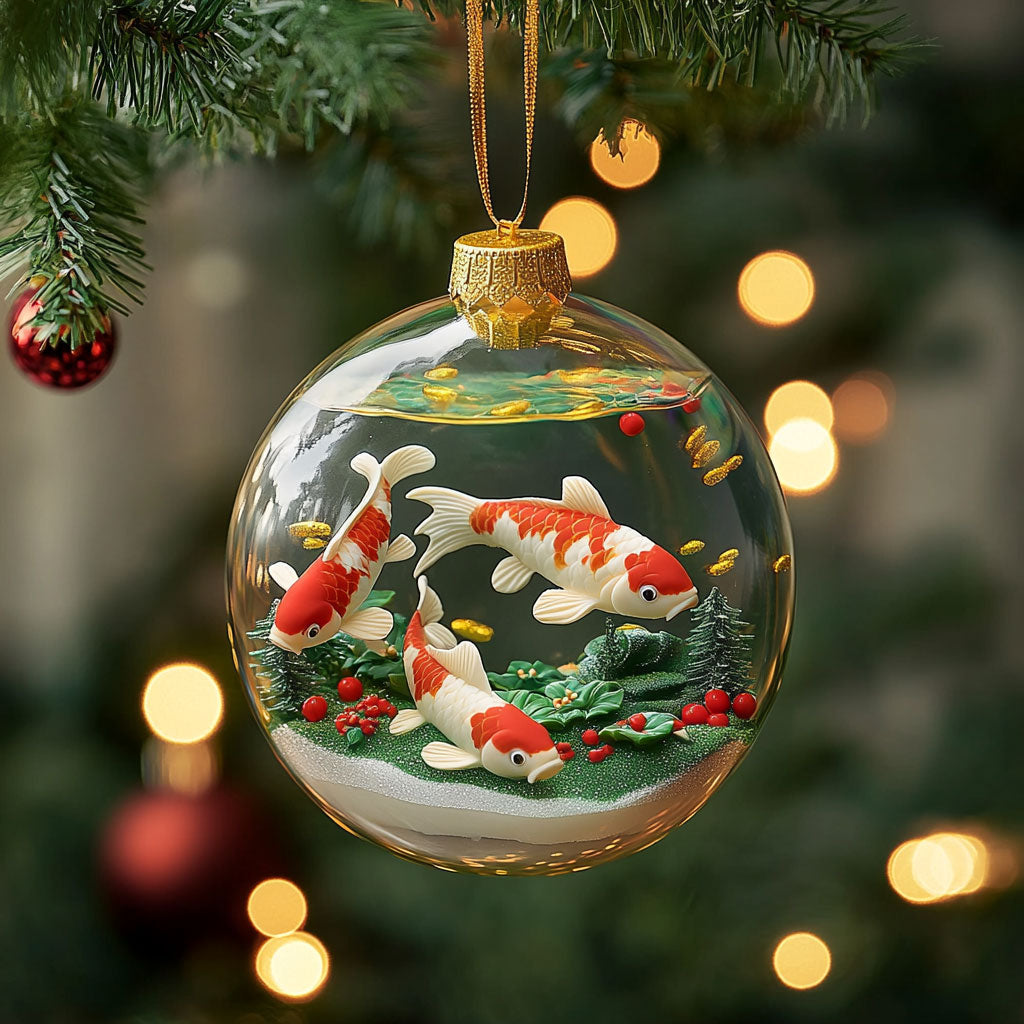 Pond Whispers CP0312144CL Christmas Ornament