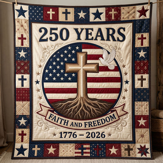 Faith And Freedom 250 Years WN0904020CL Quilt