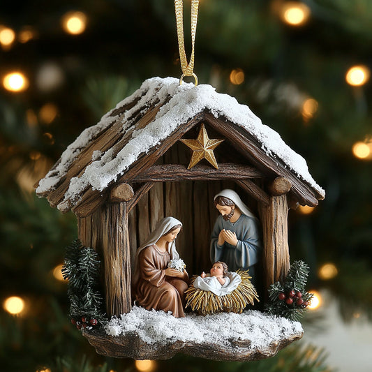 Divine Nativity CP0112129CL Christmas Ornament