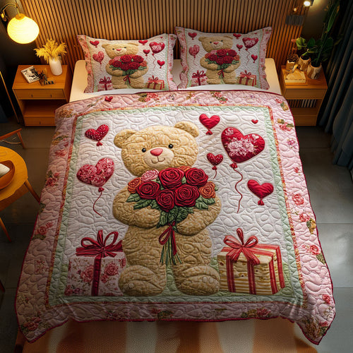 Blossom Bear Hug WN0801063CL Duvet Cover Set