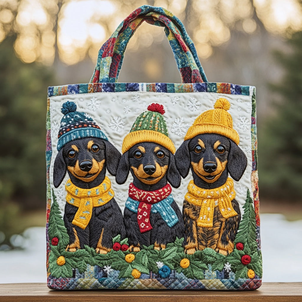 Warm Woofs XR2910014CL Quilted Tote Bag