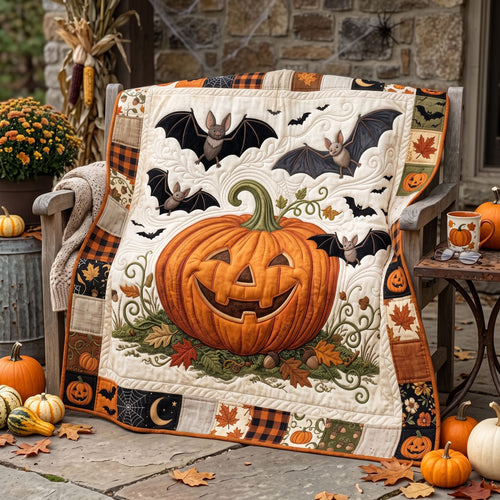 Moonlit Pumpkin Patch WN2606014CL Quilt