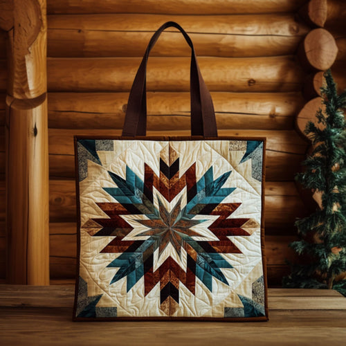 Native Spirit Star KL2711028CL Quilted Tote Bag