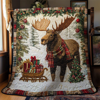 Festive Alces WN0601081CL Quilt