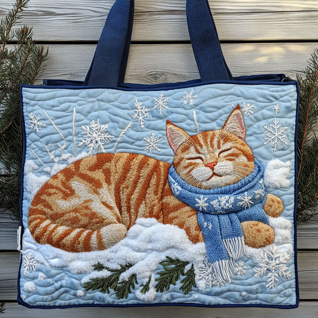 Warm Whiskers CP3010018CL Quilted Tote Bag