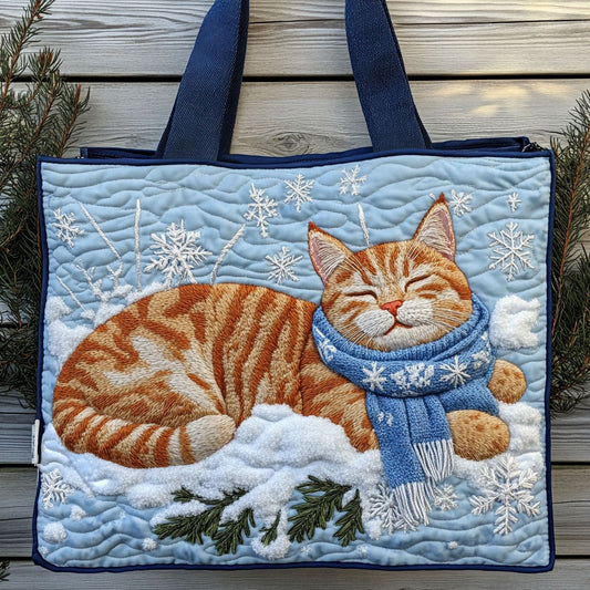 Warm Whiskers CP3010018CL Quilted Tote Bag