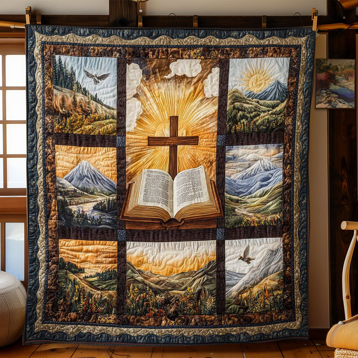 Christianity Light Of Salvation WN0603021CL Quilt