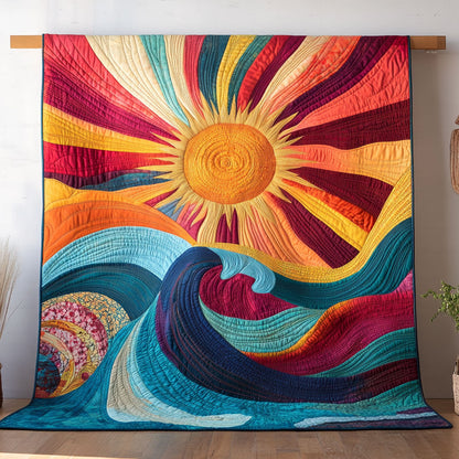 Golden Waves CP0701050CL Quilt