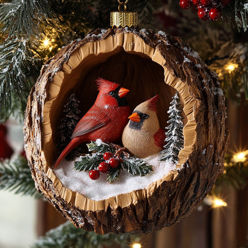Cardinal Nest CW2010012CL Christmas Ornament