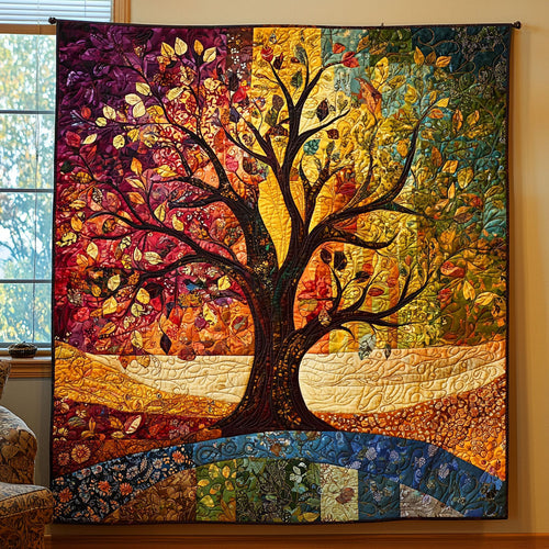 Vibrant Tree Of Life QA1401006CL Quilt