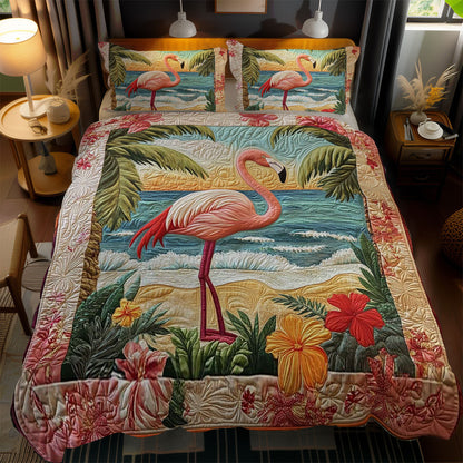 Pink Elegance Flamingo WN1003107CL Duvet Cover Set