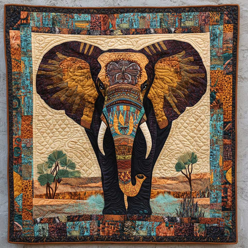 Savanna Guardian Elephant WN1303029CL Quilt