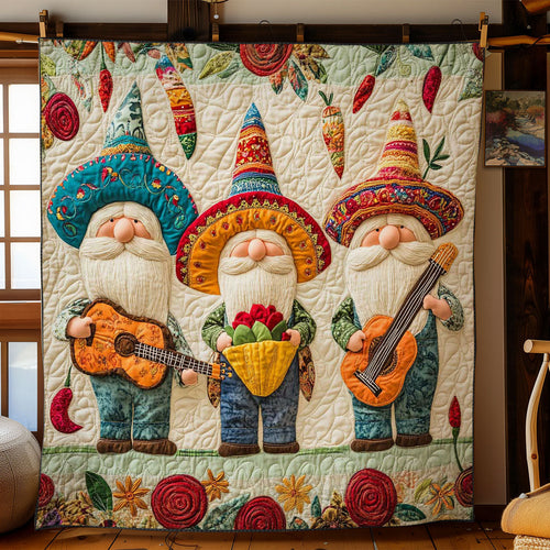 Mexican Gnome WN0701005CL Quilt