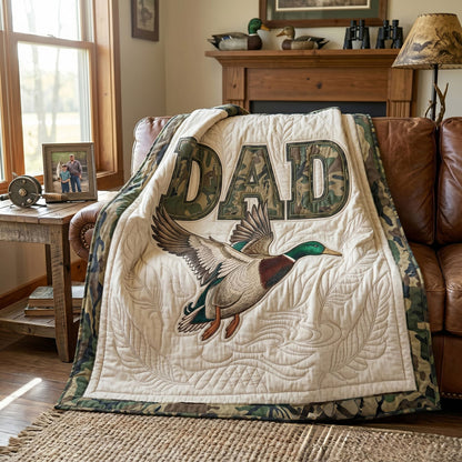 Camo Duck Dad WN1206002CL Quilt