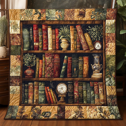 Antique Bookshelf WJ1205001CL Quilt