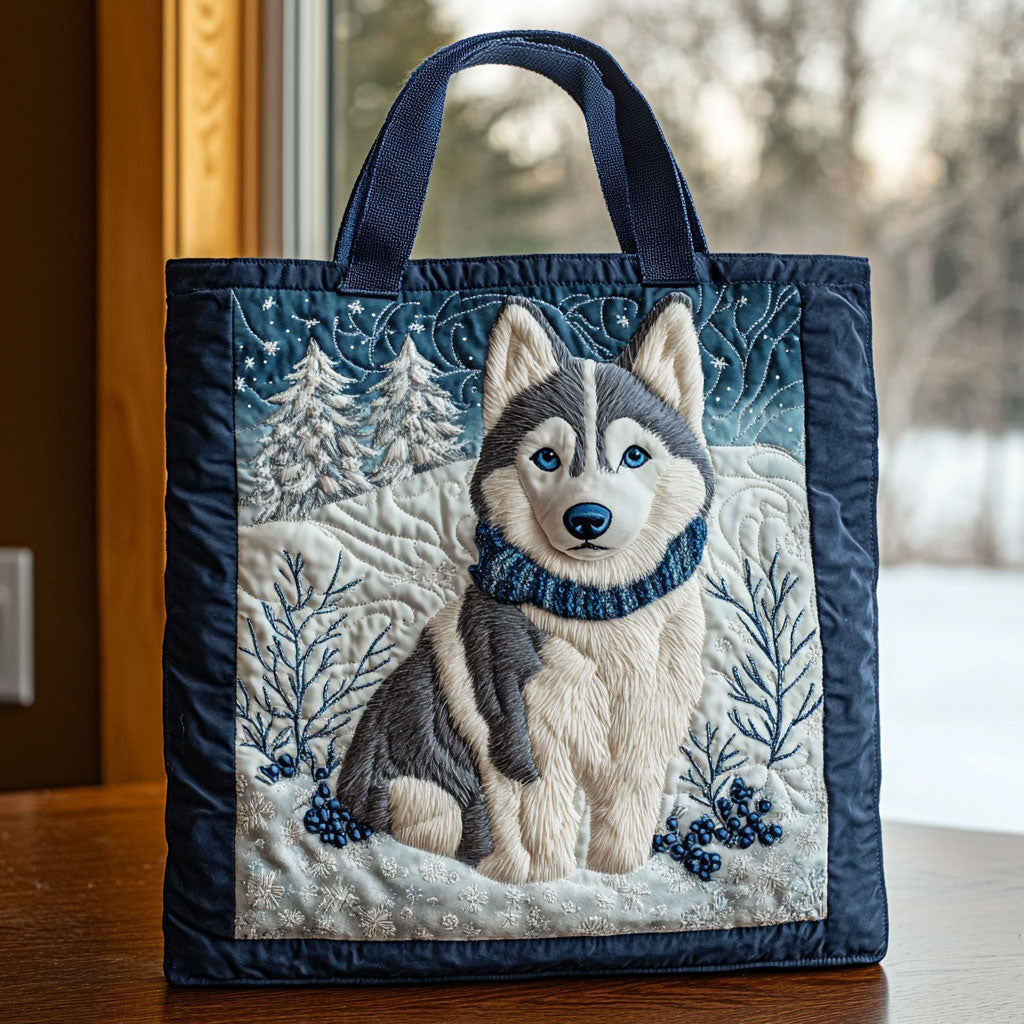 Winter Gaze CP1810015CL Quilted Tote Bag