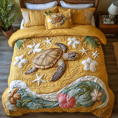 Turtle Tropical WP3103004CL Duvet Cover Set