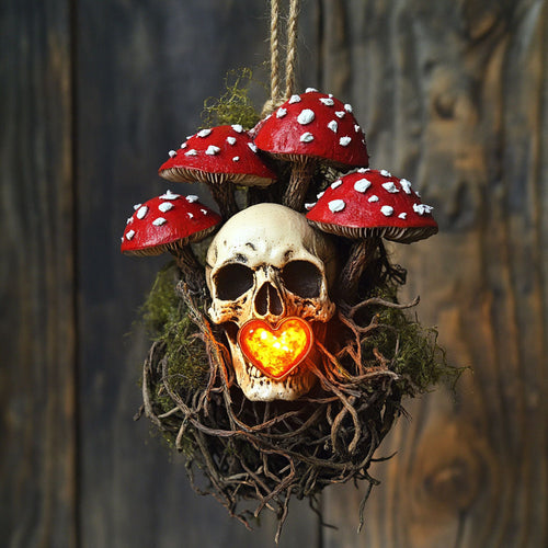 Serene Skull WN2810061CL Christmas Ornament
