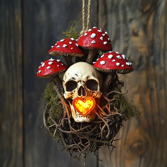 Serene Skull WN2810061CL Christmas Ornament