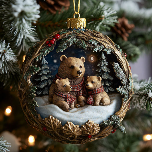 Christmas Bear CW2410009CL Christmas Ornament