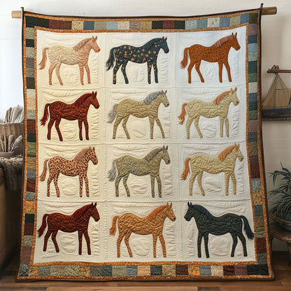 Smiley Horse WN0601074CL Quilt