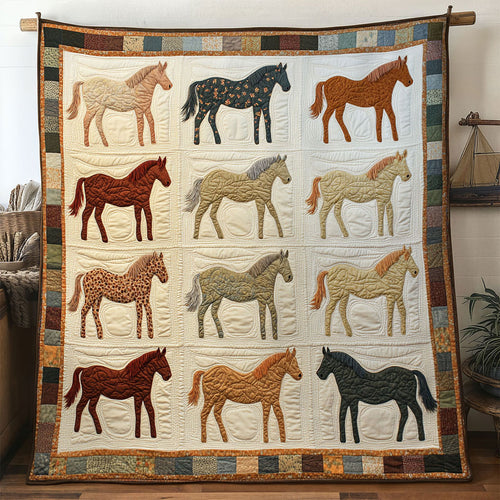 Smiley Horse WN0601074CL Quilt