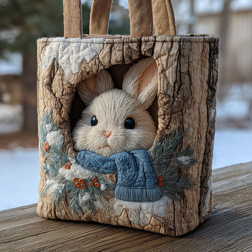 Bunny Window CP0112165CL Quilted Tote Bag