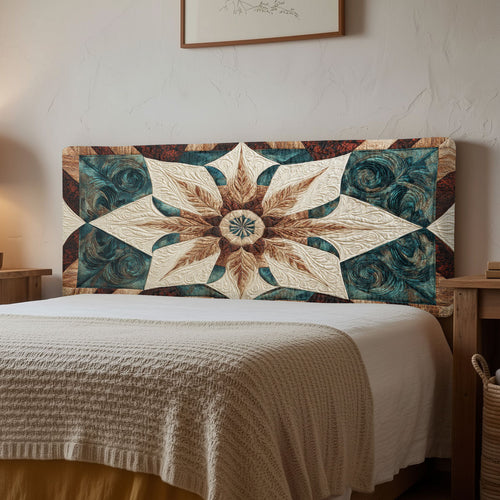 Native Starburst CW1212037CL Quilted Headboard Slipcover