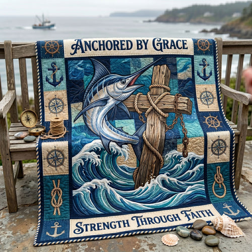 Strength Through Faith Marlin WN2205017CL Quilt