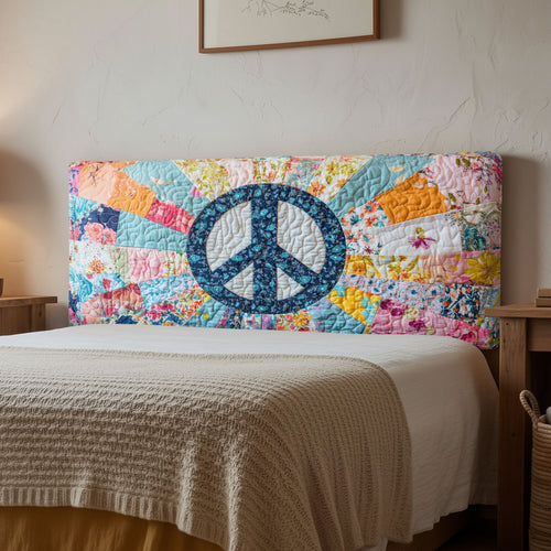 Garden of Peace CW1212019CL Quilted Headboard Slipcover