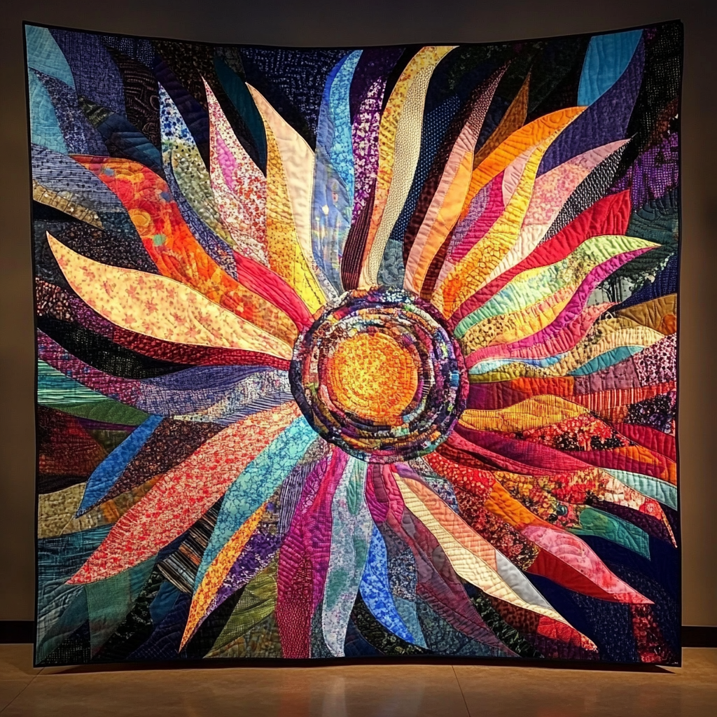 Fabric Petals XR0601012CL Quilt