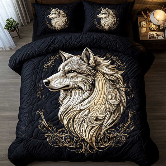 Silver Night Wolf WP2201020CL Duvet Cover Set