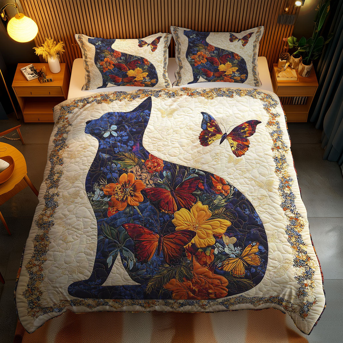 Enchanted Cat WN0302052CL Duvet Cover Set