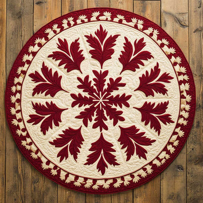 Hawaiian Bloom WN0805009CL Quilted Round Mat
