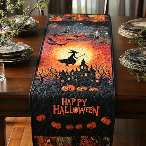 Halloween Howls WJ1607029CL Quilted Table Runner