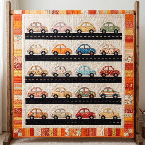 Fabric Car XR1704014CL Quilt