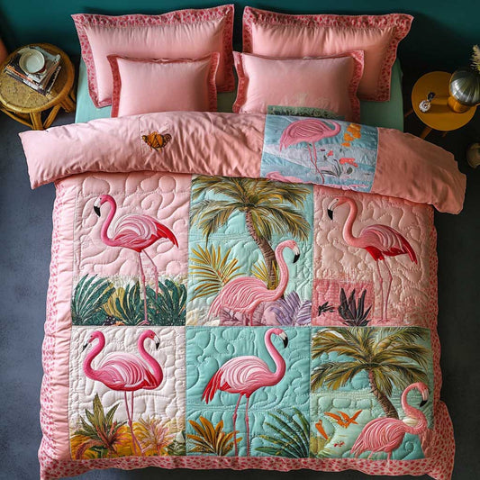 Flamingo Paradise WN1202002CL Duvet Cover Set