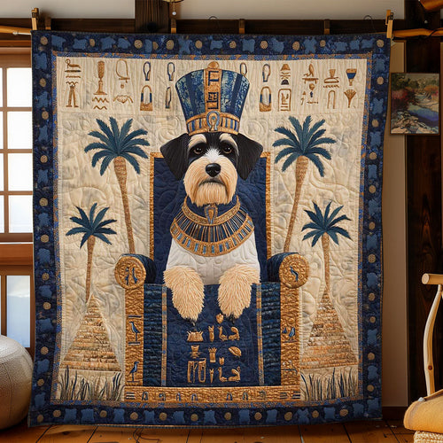 Golden Miniature Schnauzer WN1003004CL Quilt