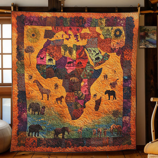 Patchwork African Safari WN1103012CL Quilt