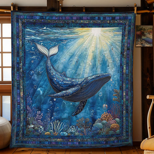 Majestic Whales WN0803061CL Quilt