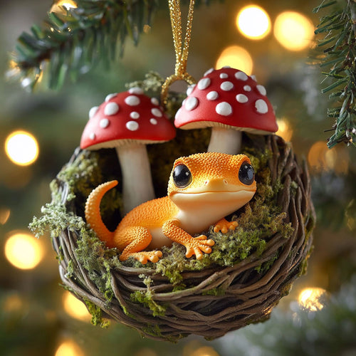 Forest Lizard CP2611059CL Christmas Ornament