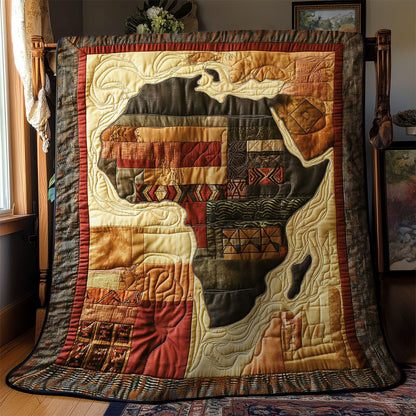 Tribal African Patchwork WN0403046CL Quilt